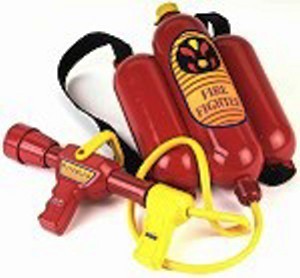 Dětský zádový hasicí přístroj - stříkací - hračka