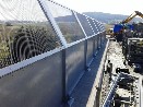Dodávky betonu na stavbu nového železničního mostu