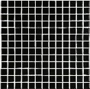 LISA plato skleněné mozaiky black