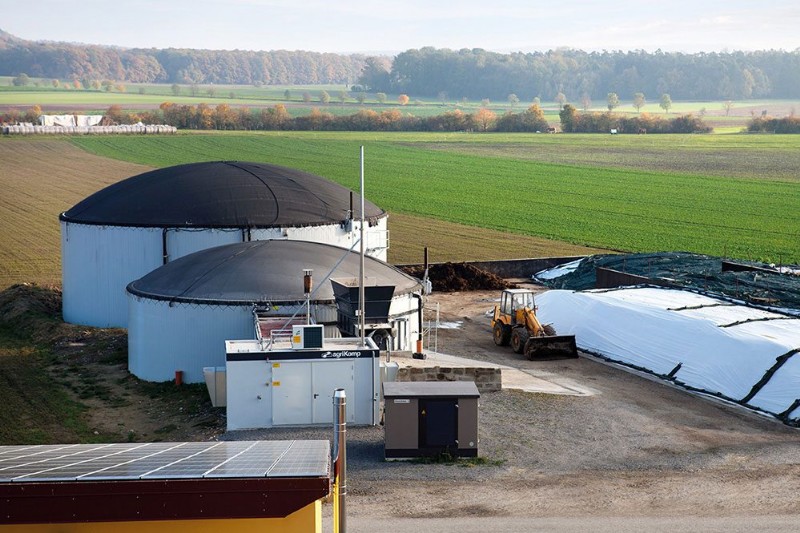 Malá zemědělská bioplynová stanice