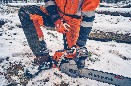 Profesionální řetězové pily s vyhřívanými rukojeťmi