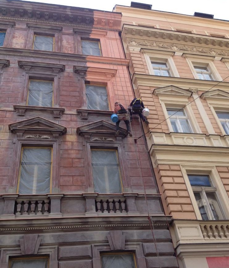 Nátěr fasády Praha