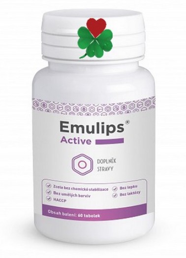 Přírodní doplněk stravy Emulips Active