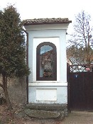 Dřevěná soška sv. Jana Nepomuckého 
