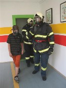 Spolupráce s hasiči při cvičení