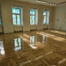 Renovace parket,  povrchová úprava lak Pallmann Pal-Xtreme