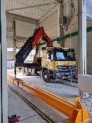 Manipulace s hydraulickou rukou