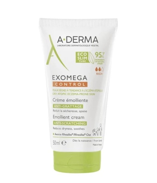 A-DERMA Exomega CONTROL Emolienční krém 50ml