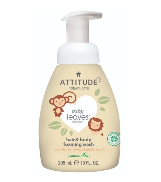 ATTITUDE Dětská mycí pěna hruška 295ml