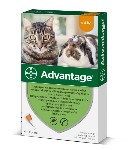 Veterina Advantage 40mg malé kočky+králíci