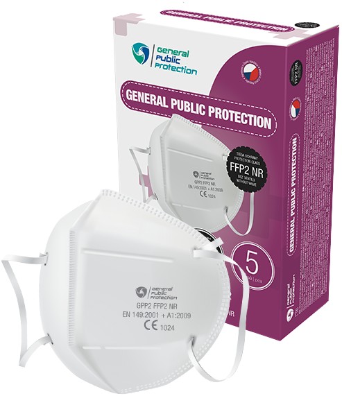 Respirátor GPP2 FFP2 NR (CE)