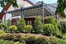 Hliníková pergola s výsuvnou střechou Velum