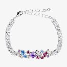 Štrasový náramek Florence by Marta s českým křišťálem Preciosa