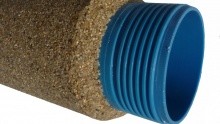 PVC filtry s pískovým oblepem