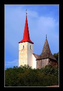 Kostel Vitice se zvonicí