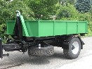 Traktorový přívěs - nosič kontejnerů 