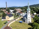 Slavnostní spuštění kostelních hodin v Dětřichově