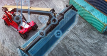 Váha Tamtron Power pro kontejnerový manipulátor