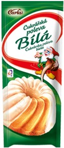 Cukrářské zdobení Dort.poleva bílá