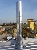 Granowo - Polsko třívrstvý spalinový systém papírenský průmysl