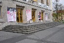 Kulturní Dům města Ostravy oprava schodiště před hlavním vstupem
