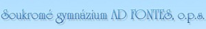 Soukromé gymnázium AD FONTES, o.p.s.