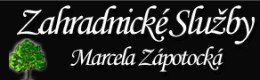 Marcela Zápotocká - Zahradnické služby 