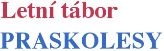 LETNÍ TÁBOR PRASKOLESY 