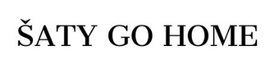 ŠATY GO HOME s.r.o.