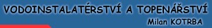 Milan Kotrba - Vodoinstalatérství a topenářství 