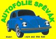 AUTOFÓLIE SPĚVÁK 