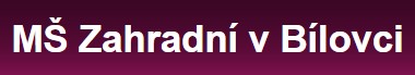 MŠ Zahradní 