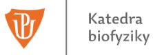 Univerzita Palackého v Olomouci - Katedra biofyziky
