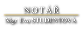 STUDENTOVÁ EVA Mgr. 