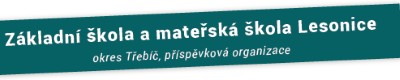 ZŠ A MŠ Lesonice 