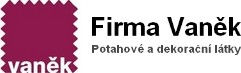 Firma Vaněk - dekorační a potahové látky 