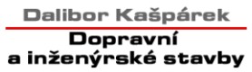 Dalibor Kašpárek - dopravní a inženýrské stavby 