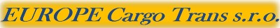 EUROPE Cargo Trans s.r.o.