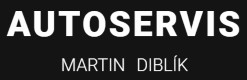 Martin Diblík - autoservis 