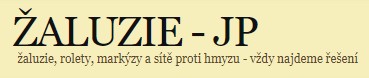 ŽALUZIE-JP 