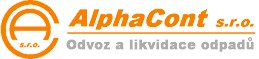 ALPHACONT-ODVOZ A LIKVIDACE ODPADŮ 