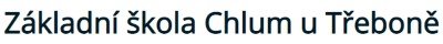 ZŠ Chlum u Třeboně 