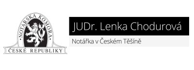 CHODUROVÁ LENKA JUDr.-NOTÁŘKA 