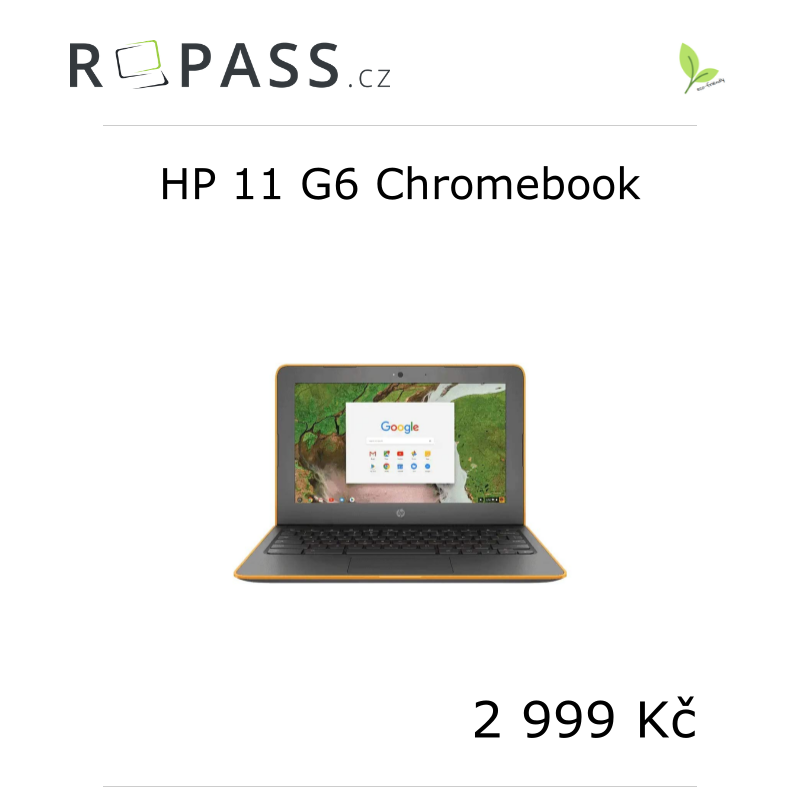 Chromebook HP 11 už se řítí k Vám!