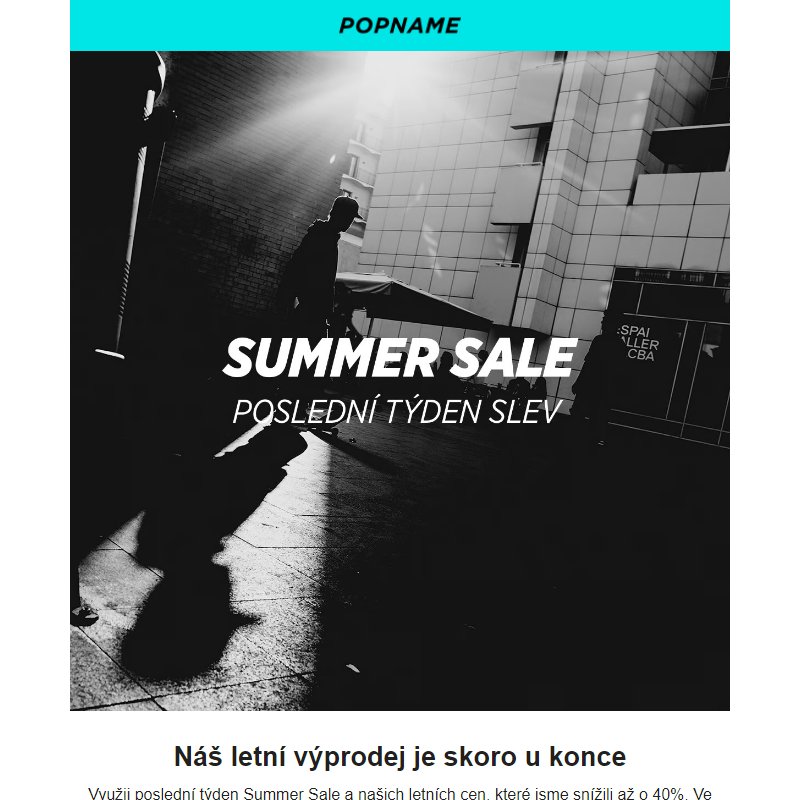 _ Summer Sale: poslední týden