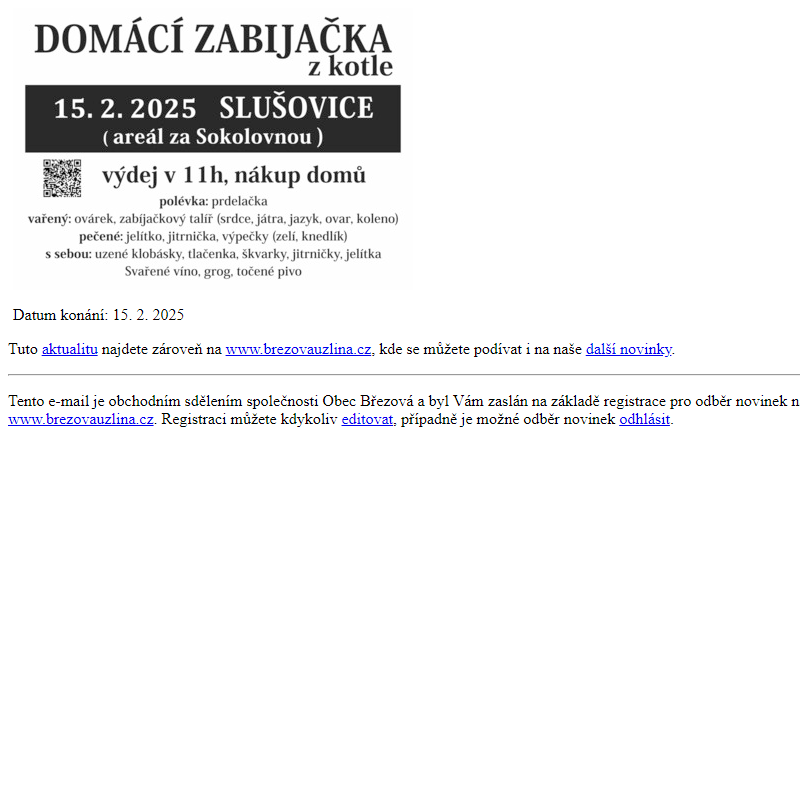 Domácí zabijačka z kotle