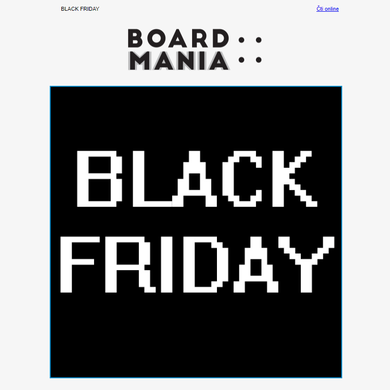 _BLACK FRIDAY na Boardmania