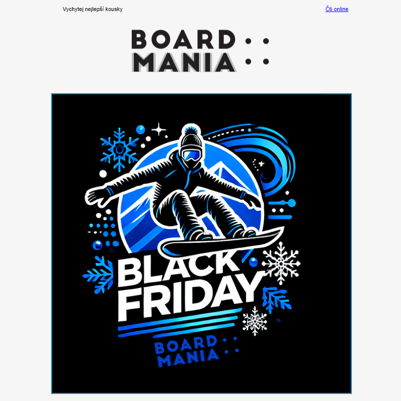 _Black Friday pro BOARD maniaky