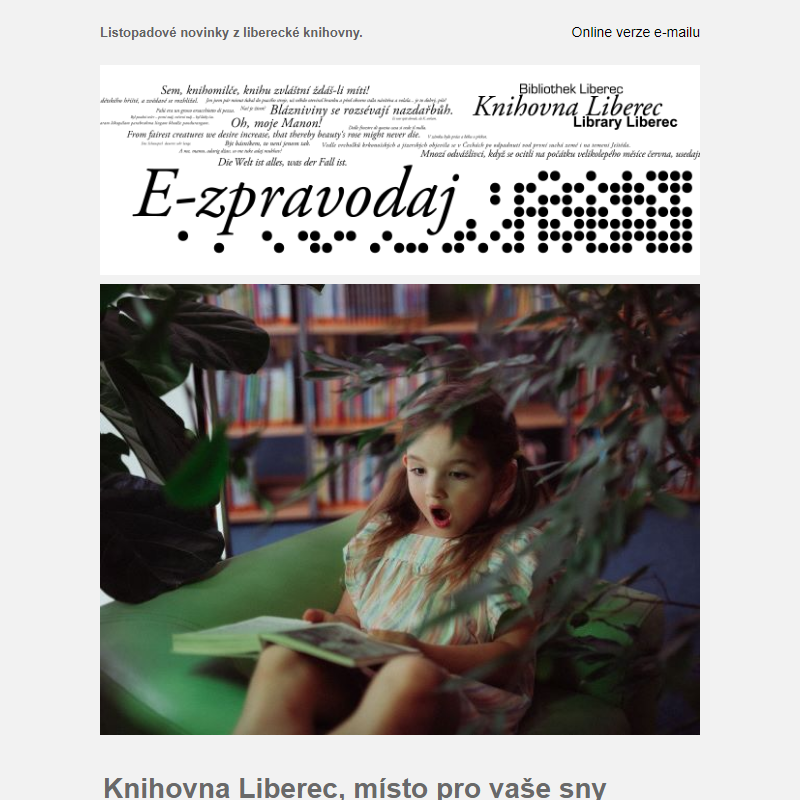 E-zpravodaj Knihovna Liberec