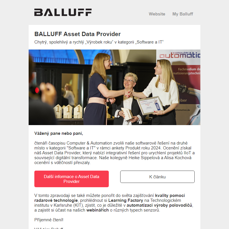 BALLUFF Asset Data Provider